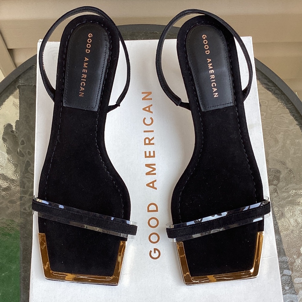 Good American Kitten Heels